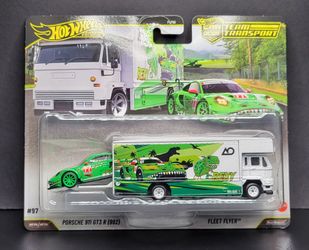 Hot Wheels Premium Team Transport Porsche 911 GT3 R Rexy Fleet Flyer 97