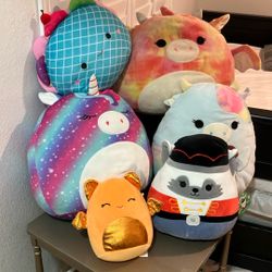  🐻✨ Squishmallow Bundle – Lot of 5! HUGE Value ✨🐻
