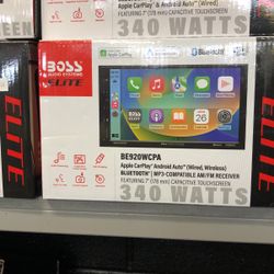 Boss Elite 7 Inch Wireless Apple CarPlay And Android Auto Stereo