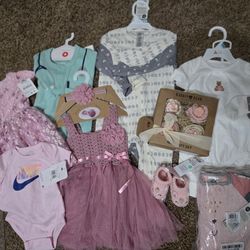 NEW baby girl clothes with tags