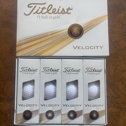 Titleist Gold Balls 1 box - 12 balls