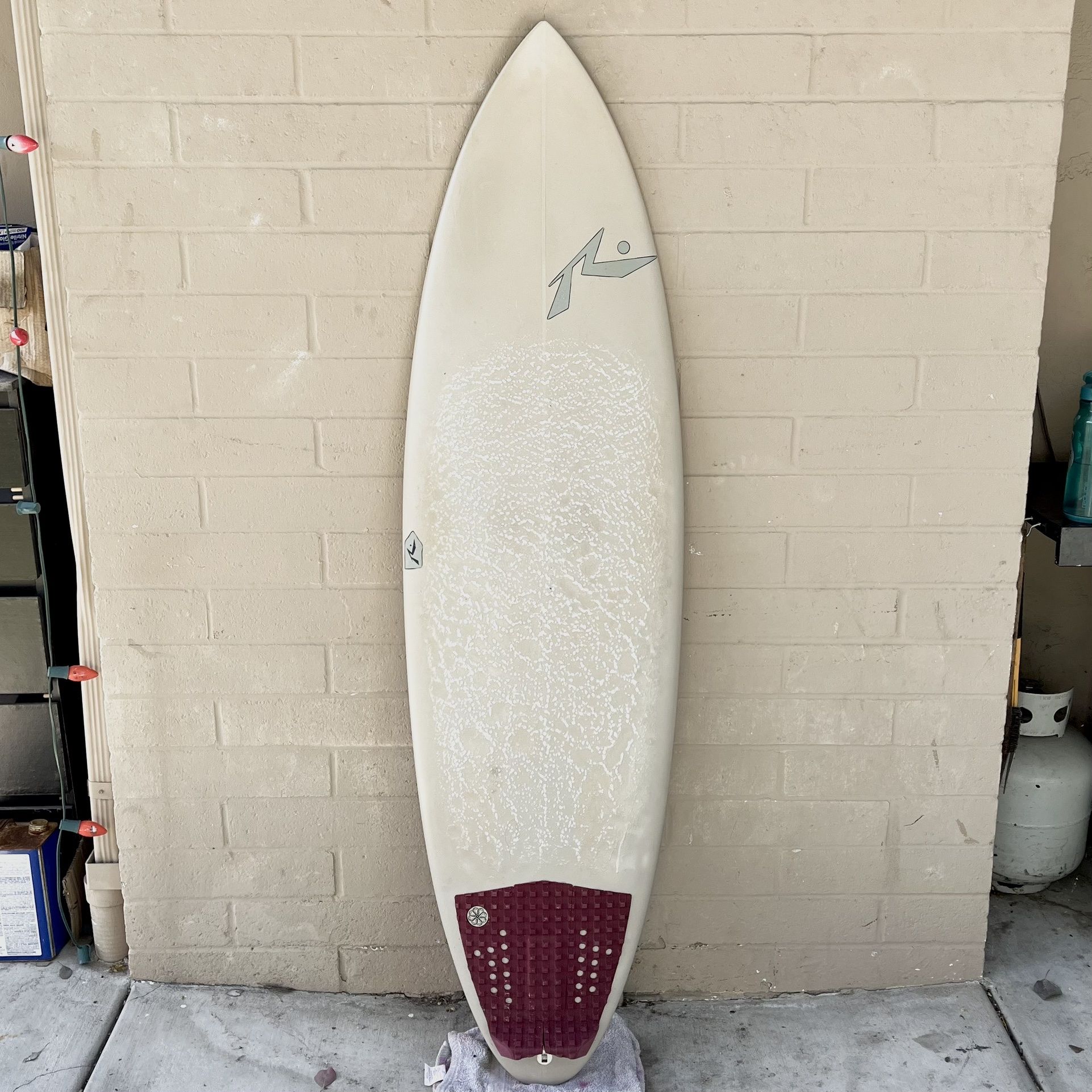 5’10 Rusty Slayer Surfboard Surf Board Shortboard Short Board Step Up (not Pyzel Ghost Channel Islands Lost Sharpeye Haydenshapes Firewire Js)