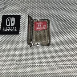 Sandisk 128 Gb Memory Card For Nitendo Switch Lite One ( 1 ) Used 
