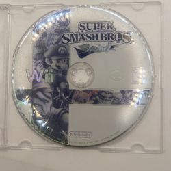 Super Smash Bros. Brawl (Nintendo Wii, 2008) Disc Only SSBB Tested Authentic