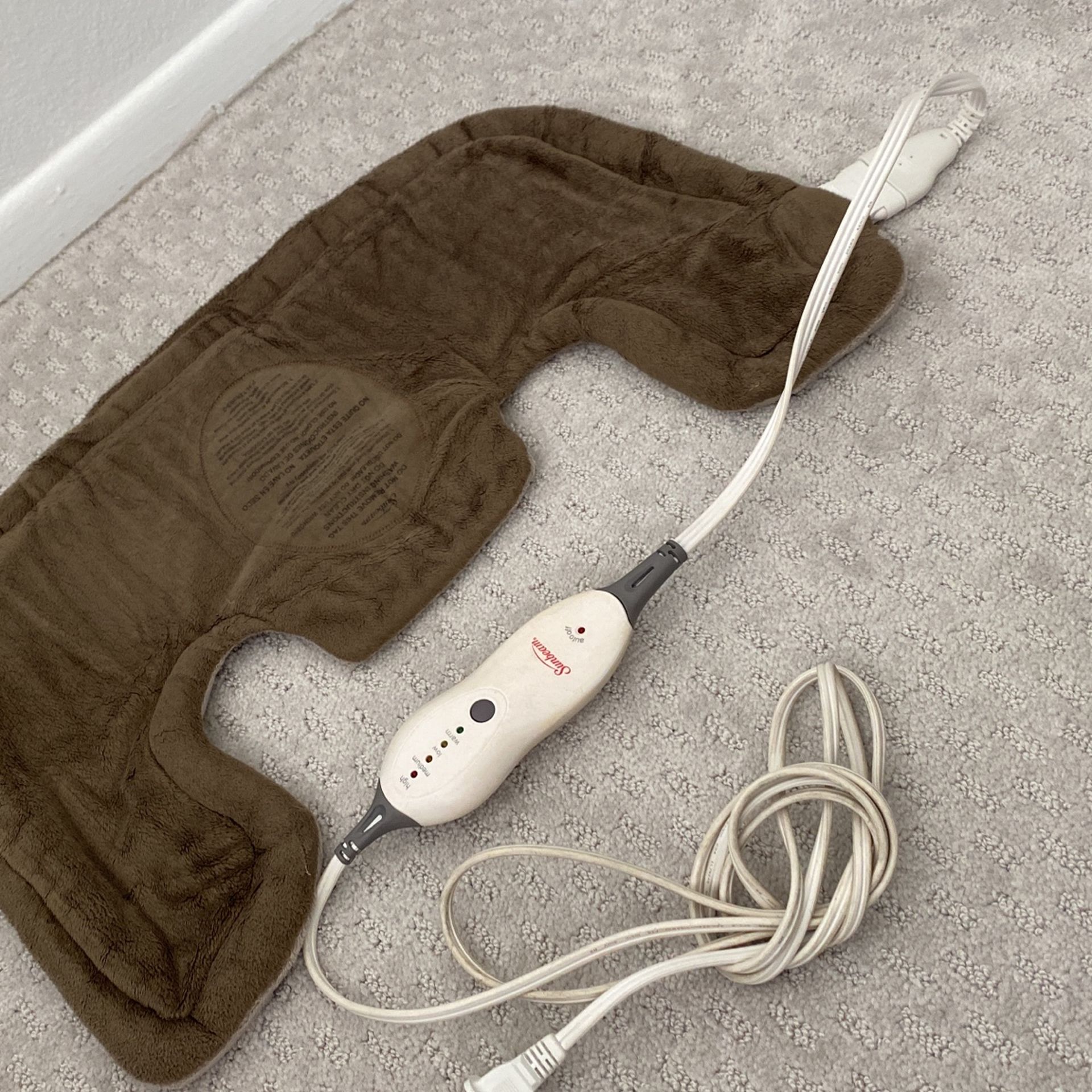 Sunbeam Shoulder Heat Pad