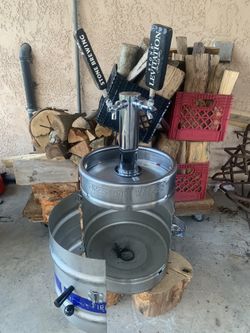 Firepit Beer Keg