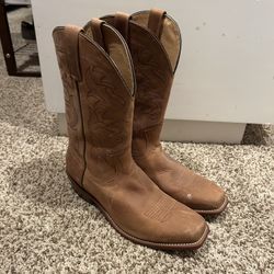 Moonshine Spirit Men’s Western Boots Brown Leather Size 10