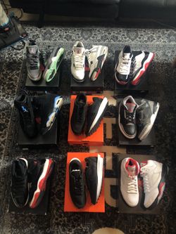Jordan 11 Jordan 4 Nike sacai sizes 7-9