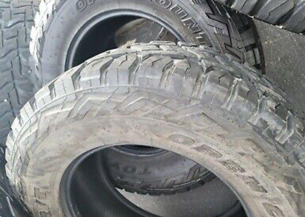Tires Mud Rugged Off Road All Terrain BFG Ko2 Ridge Grappler Toyo Open Country At Lt Mt Rt