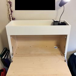 Ikea White Folding Desk