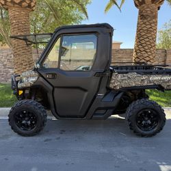 Can Am Defender Limited Hd10 Heater & AC + Lots Of Options Added