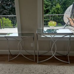 Mirror decor tables