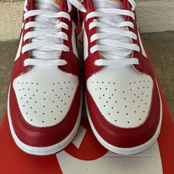 Dunk Low New SZ 10 Gym Red, USC Price Firm Cash Only