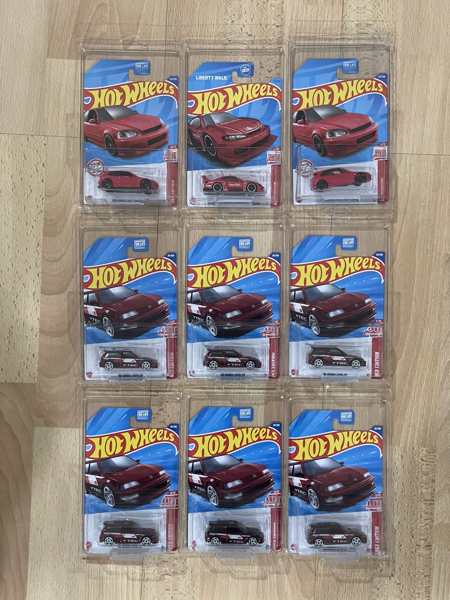 Hot Wheels Red Edition