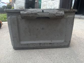 Vintage U.S. Military .50 Cal ammo can