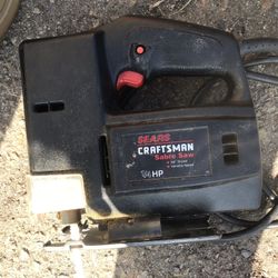 Craftsman Sabre Saw Vintage 