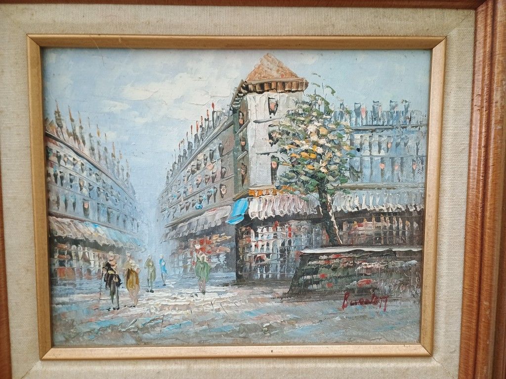 Burnett Canvas Cityscape Cash Only Pick Up Only