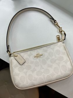 Coach bag w/ cherry charm