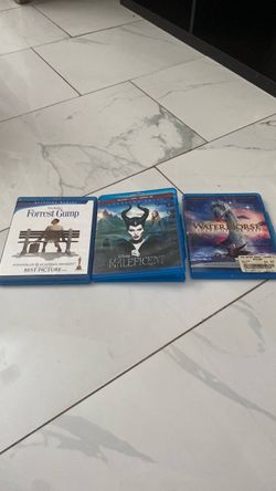 Blu-ray Forrest Gump,Maleficent and The Water Horse