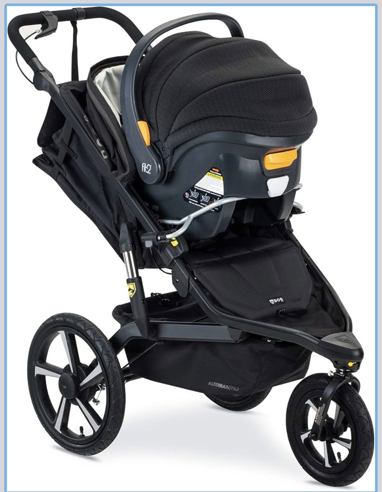 BOB Gear Single Jogging Stroller Adapter for Chicco Infant Car Seats