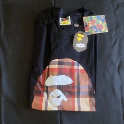 Black Burberry Bape Tee