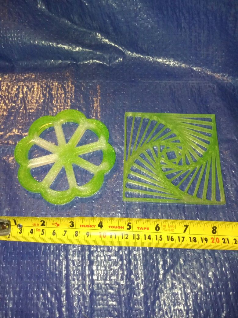 Hand Crafted Resin Coasters