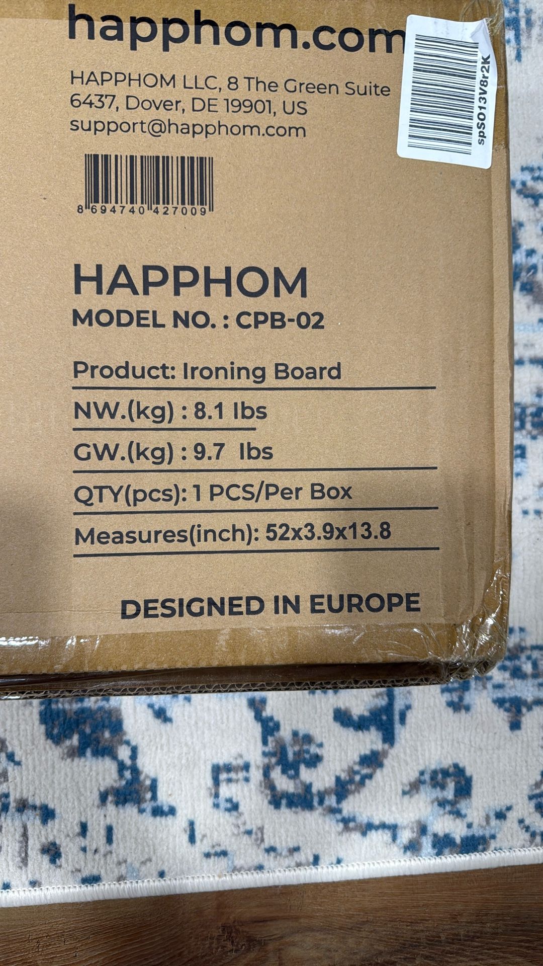 Happy Him Ironing Board