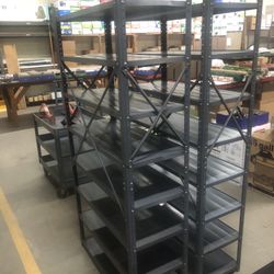 Shelving-many Sizes. Owner retiring & Liquidating After 62 Years  in Business.