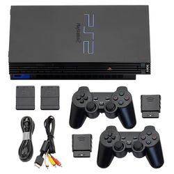Guaranteed PlayStation 2 PS2 Game Console + Wireless Controllers