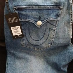True Religion Men Jeans 32 x34L Ricky straight