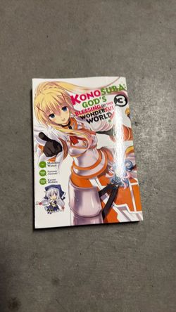 Konosuba God's Blessing on This Wonderful World Manga Vol. 3