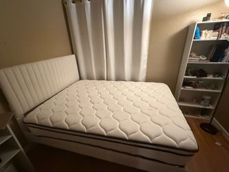 Full sized bed with mattress included