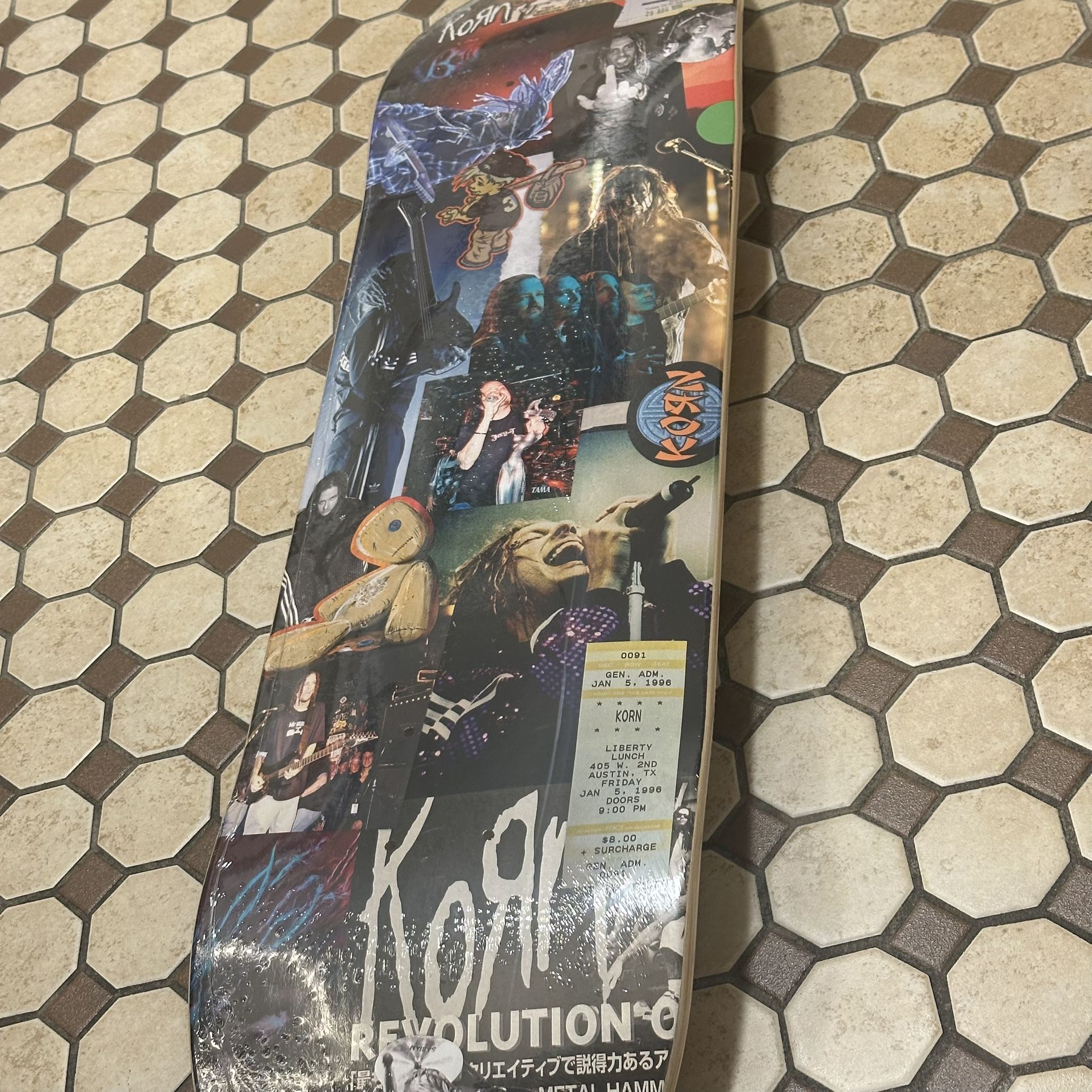 KORN 30th Anniversary Skateboard Deck RARE & LIMITED