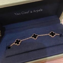 Van Cleef & Arpels Black Onyx Bracelet
