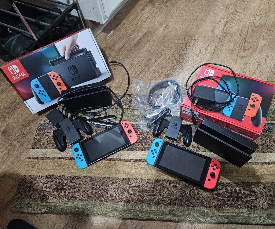 Selling Two (2) OG Nintendo Switch Consoles!