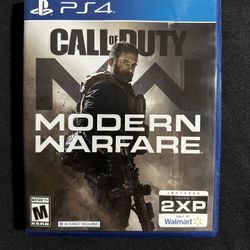 Call Of Duty Modern Warfare 2019 ( PS4)