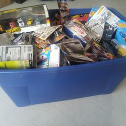 45 Gallon tote Of Hot Wheels 