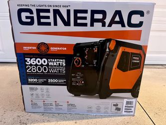 New generator in box ready to work