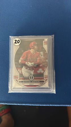 Topps tribute Shohei Ohtani