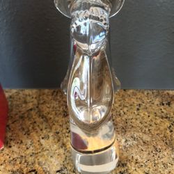 Toscany Vintage Collectible 24% Lead Crystal Christmas Angel