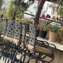Cast Iron Bar Stools (heavy)