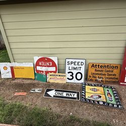 Outdoor signs
