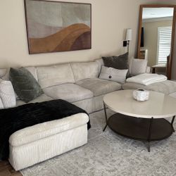 Couch and Coffee Table Set 