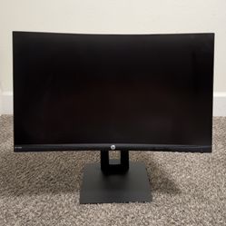 HP X24c 24” Curved Gaming Monitor – For Parts / Repair