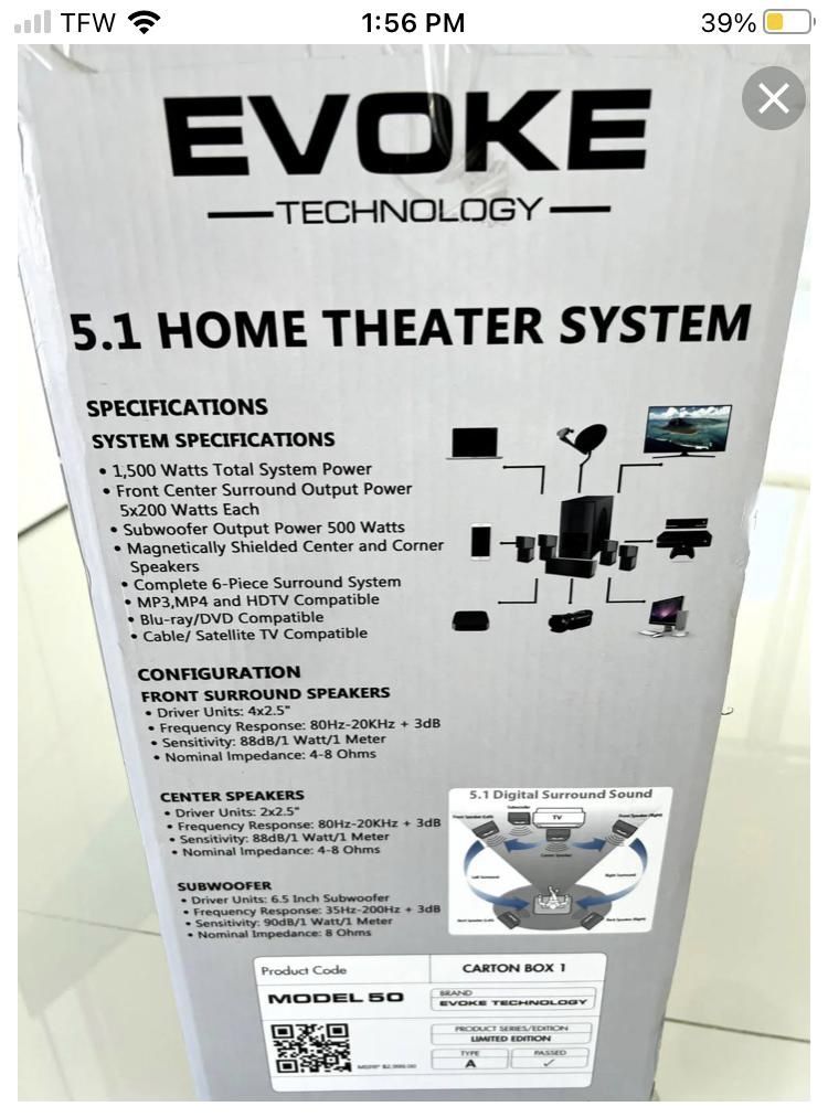 Evoke Theater System