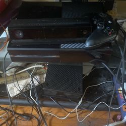 Xbox With Kinect & Led Comtroller