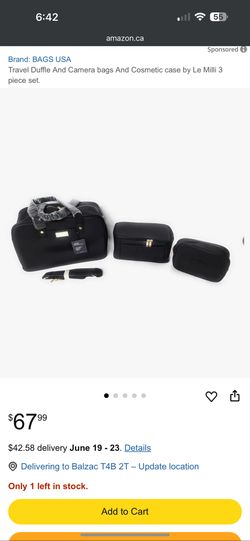 Le Milli Travel Bag Set