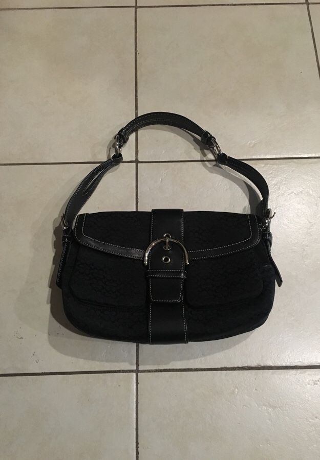 Authentic Coach Black Purse