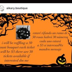 Eternal Rose Bouquets For Halloween 