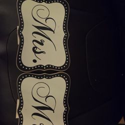 Glasses And Signs